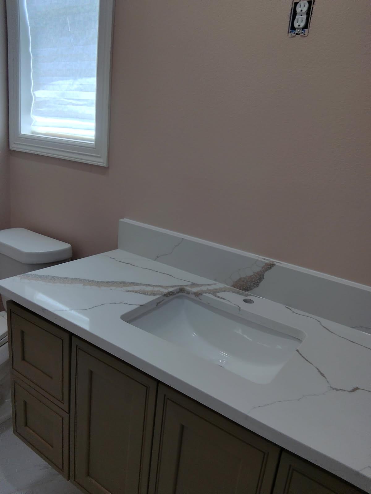 Encimera baño mármol